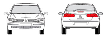 barre de toit pour renault Laguna